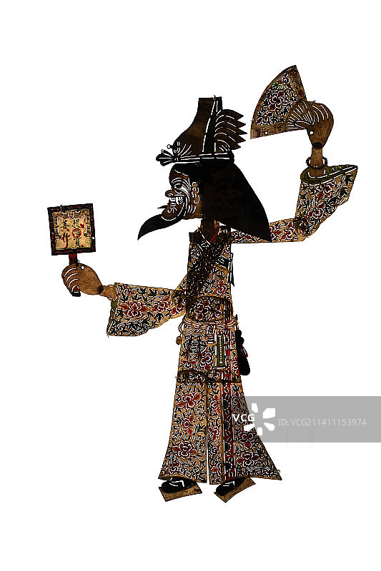 成都中国皮影博物馆藏皮影模型图片素材