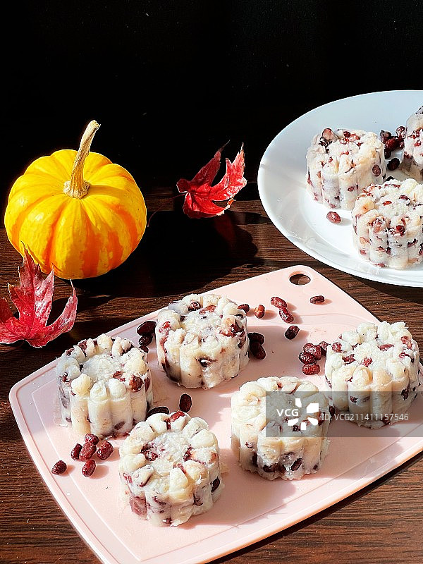 静物摄影～红豆山药小点心图片素材