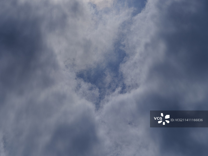 土耳其的仰视角度云彩图片素材