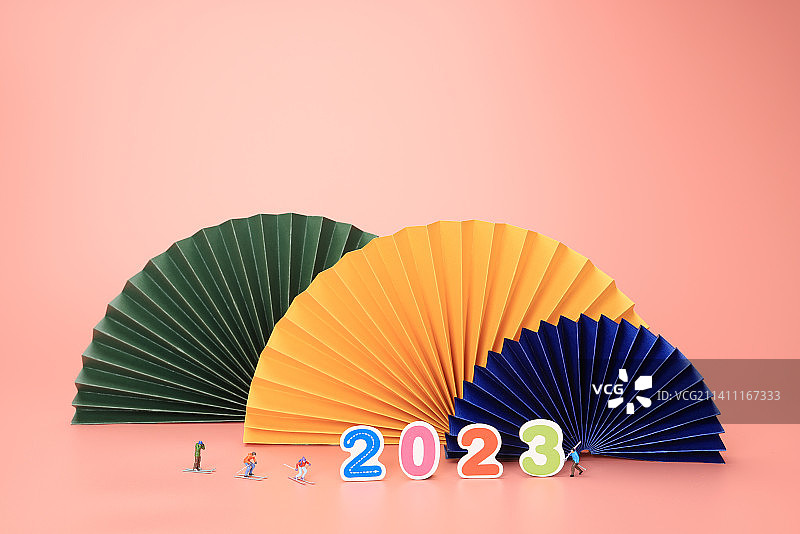 2023新年摆拍图片素材