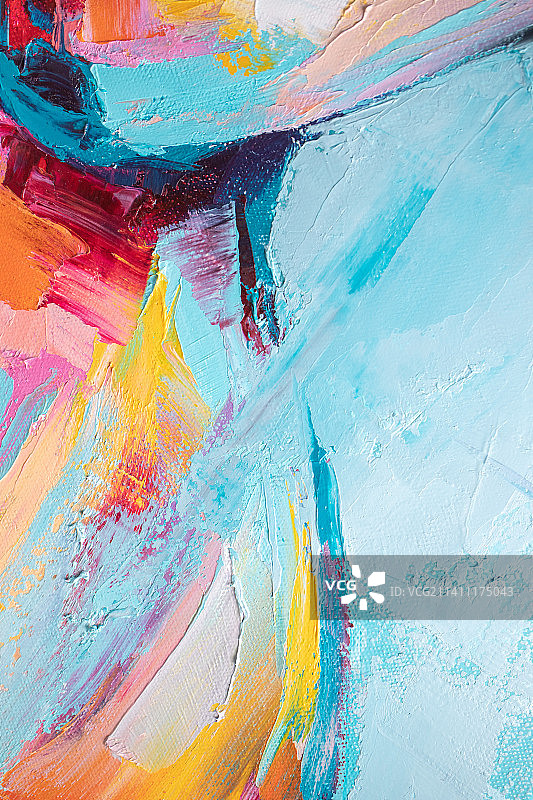 丙烯颜料多色调背景图片素材