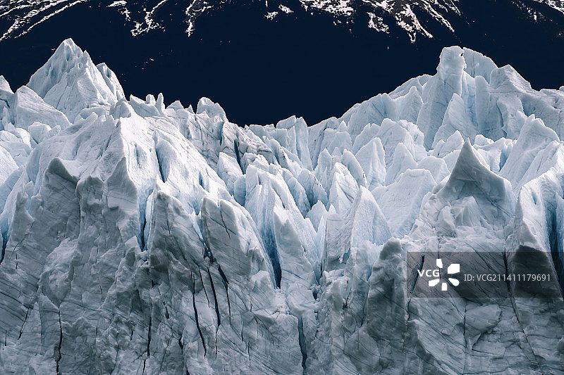 阿根廷佩里托莫雷诺冰冻景观全画幅照片图片素材