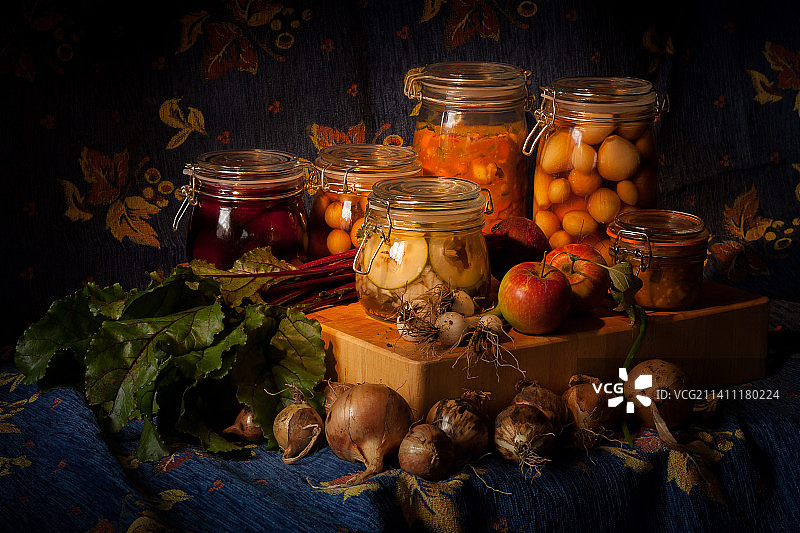 英国沃特灵伯里美食特写图片素材