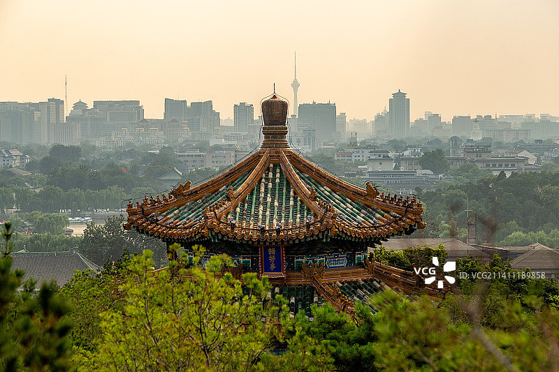 景山观妙亭图片素材