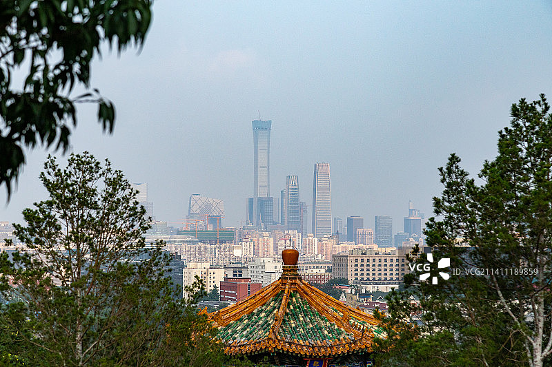 景山观妙亭图片素材