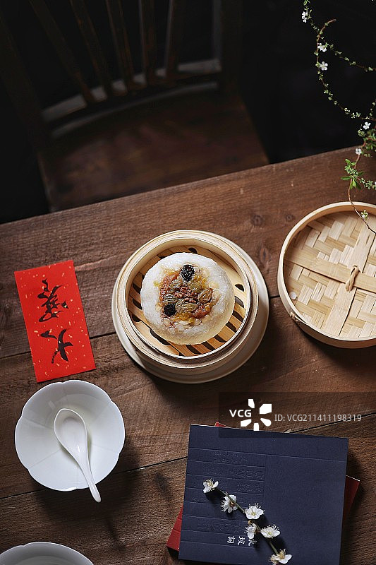 大寒八宝饭图片素材