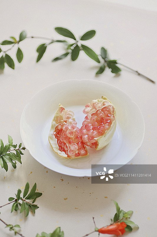 秋分石榴图片素材