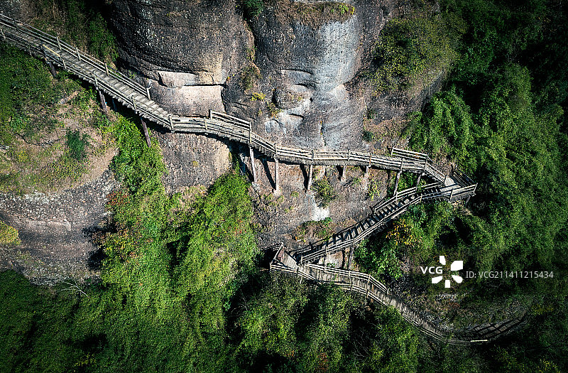 古栈道图片素材