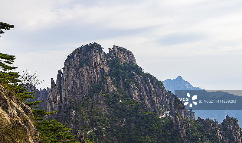 安徽黄山风景区自然风光图片素材