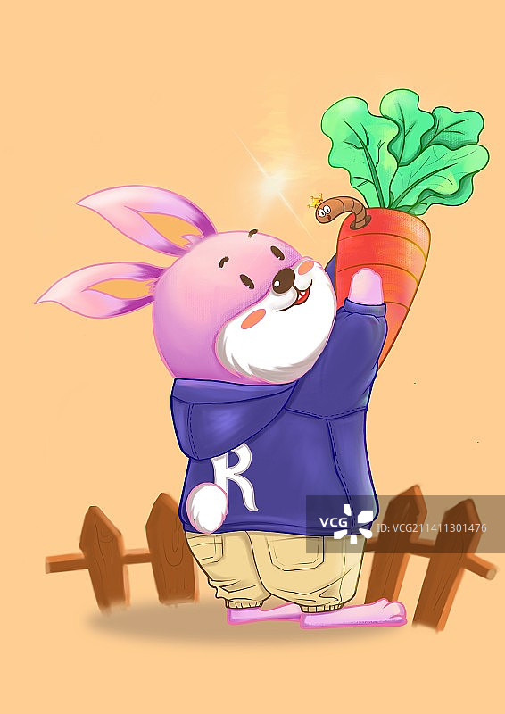 《兔呆&虫公主》系列一图片素材