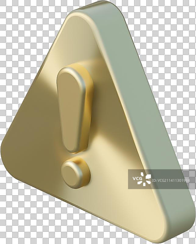 3D免抠警告警示预警提示图标图片素材