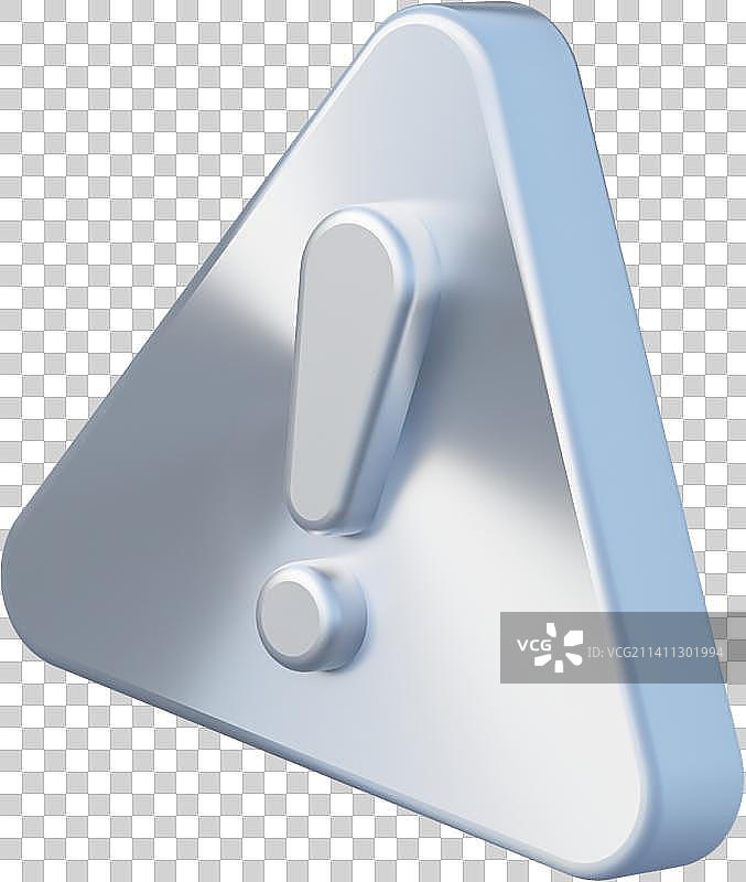 3D免抠警告警示预警提示图标图片素材