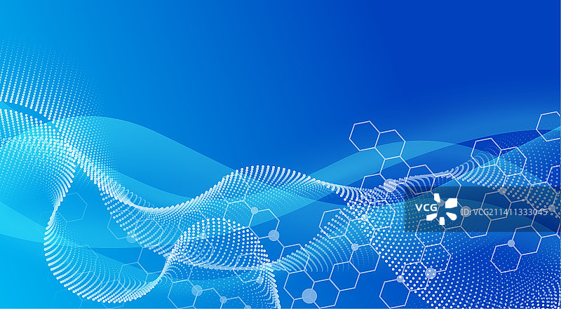 蓝色科技感大数据矢量背景海报图片素材