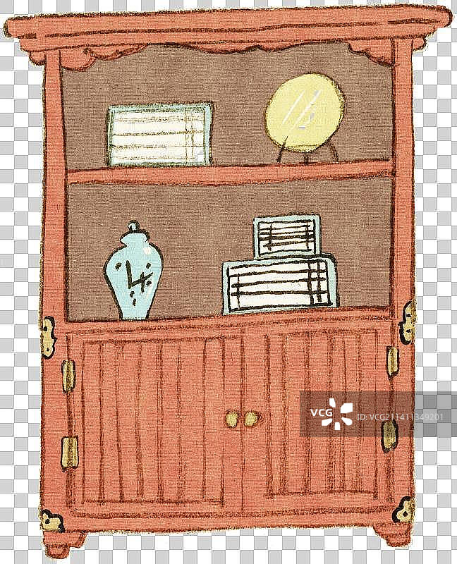 古代家具柜子元素图片素材