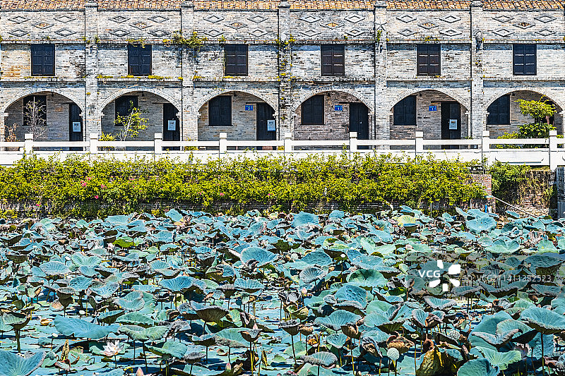 广州花都港头村图片素材