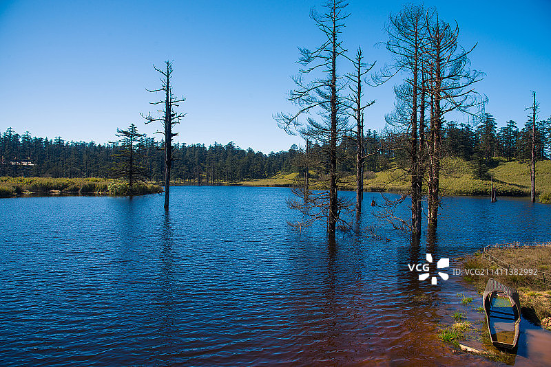 瓦屋山·鸳鸯池图片素材