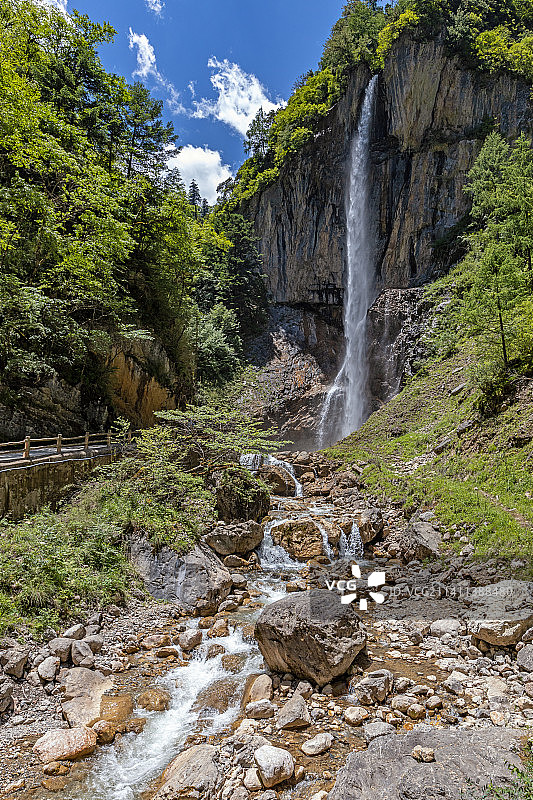 官鹅天瀑图片素材