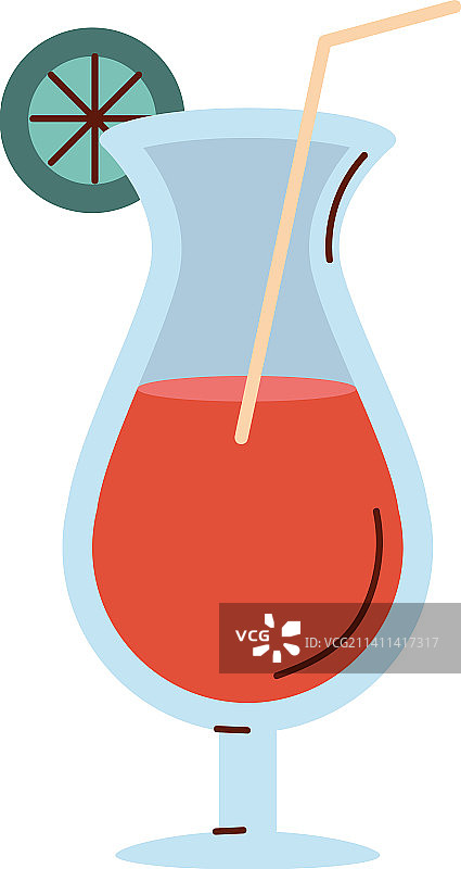 热带鸡尾酒饮品图片素材