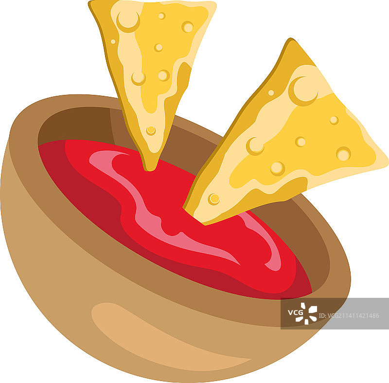 酱汁玉米片图片素材