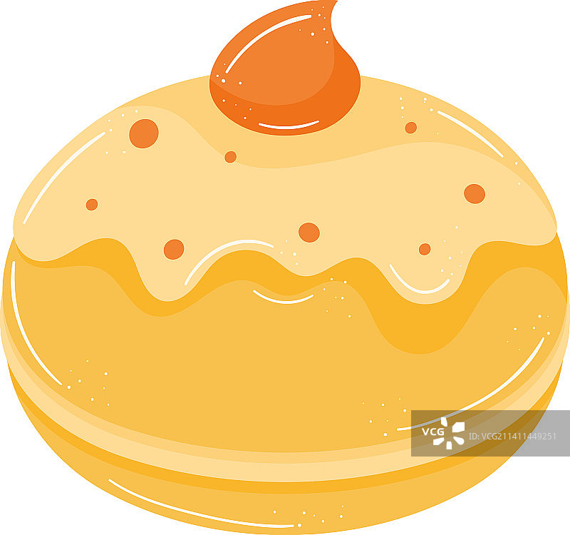 光明节甜甜圈食物图片素材