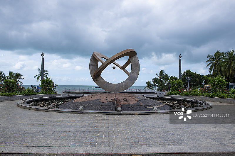 海南三亚，天涯海角风景。图片素材