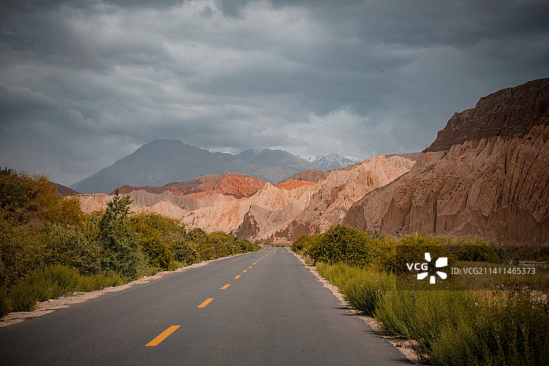 中国新疆阿克苏托木尔峰自然保护区图片素材