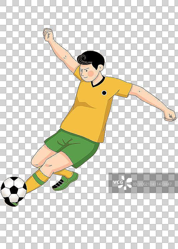 足球运动员图片素材