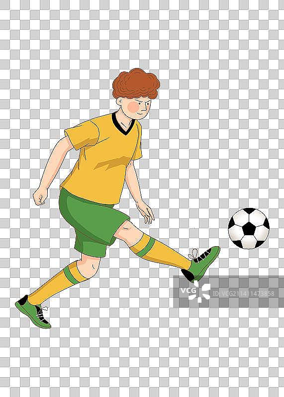 足球运动员图片素材