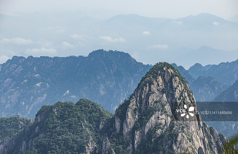 安徽黄山风景区自然风光图片素材