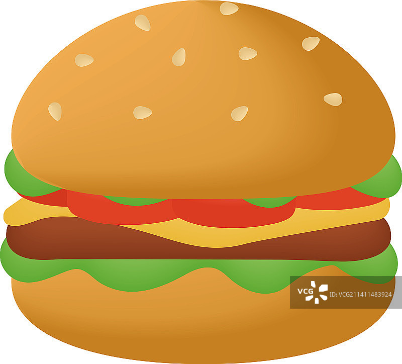 3D汉堡设计图片素材