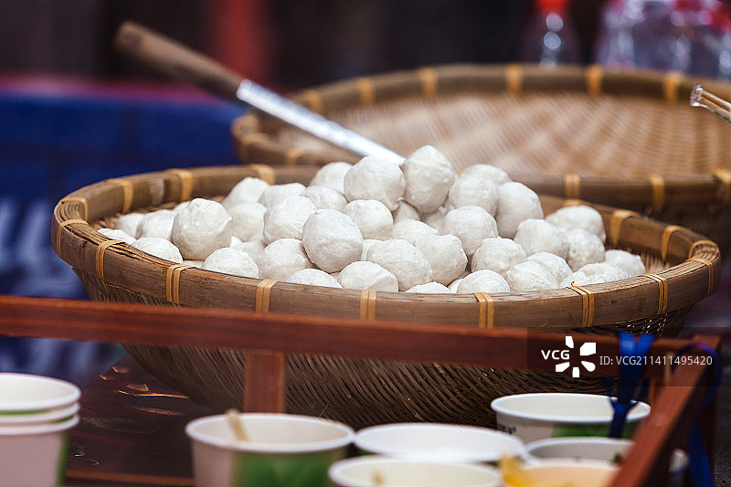 福建小吃福州鱼丸图片素材