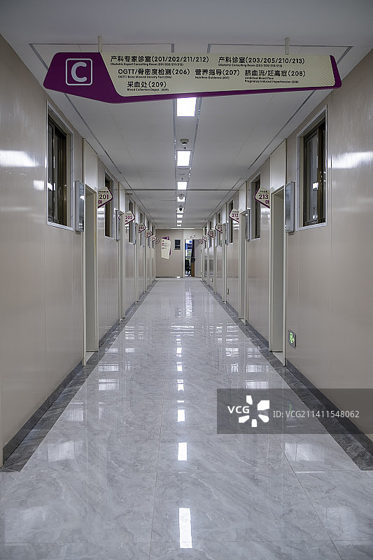 妇产科走廊图片素材