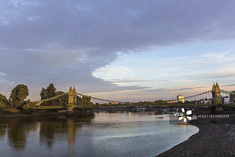 伦敦泰晤士河早晨——英国  英格兰  伦敦图片素材