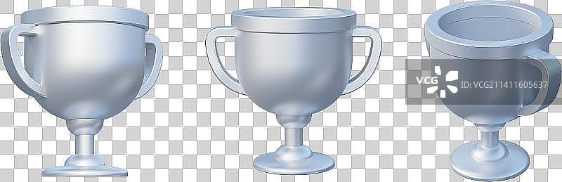 3D免抠奖杯荣誉图标图片素材