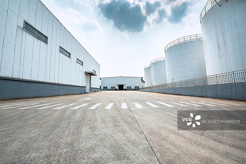 厂区建筑环境外景图片素材