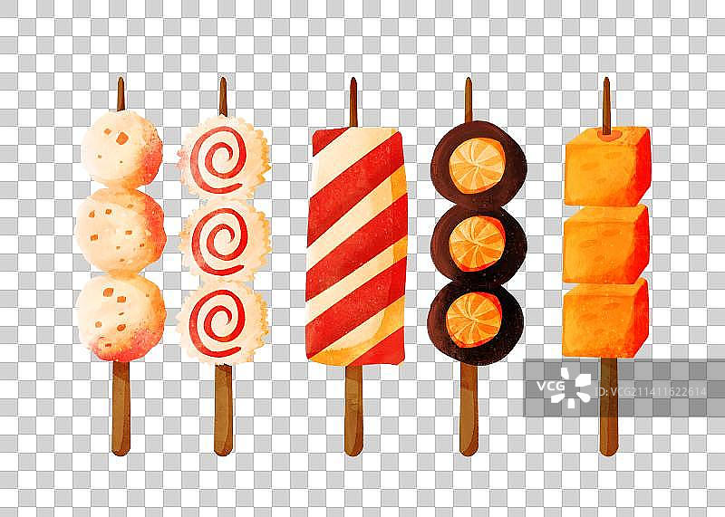 各种口味关东煮图片素材