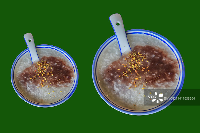江苏省苏州市小吃：桂花糖粥图片素材