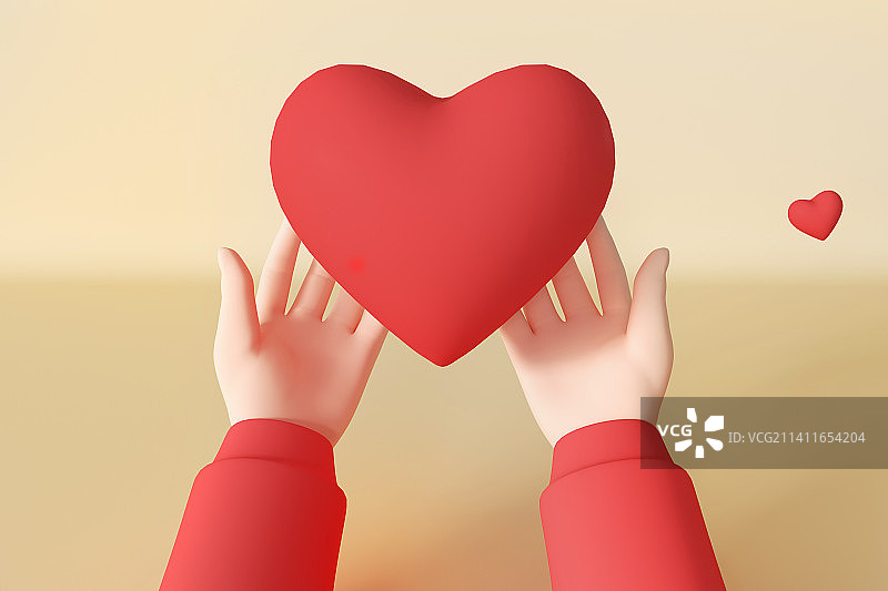 卡通手绘国际志愿者日插画图片素材