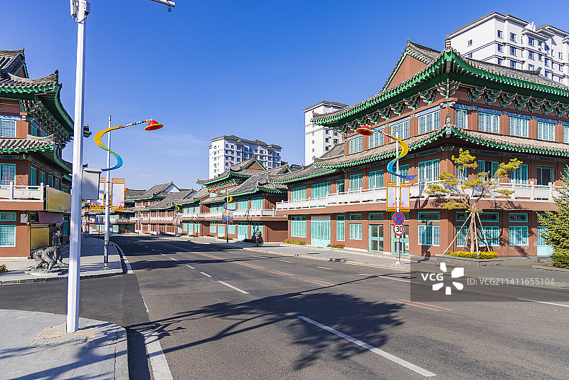 中国吉林延边朝鲜族民俗园景观图片素材