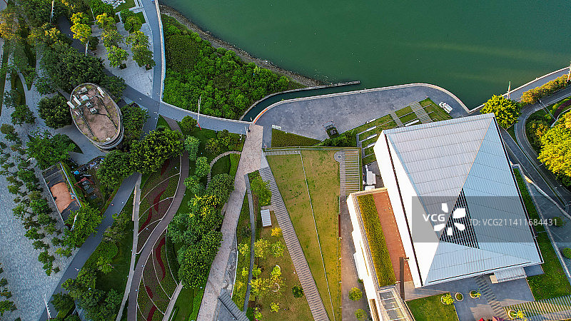 深圳湾蛇口游艇码头全景航拍图片素材