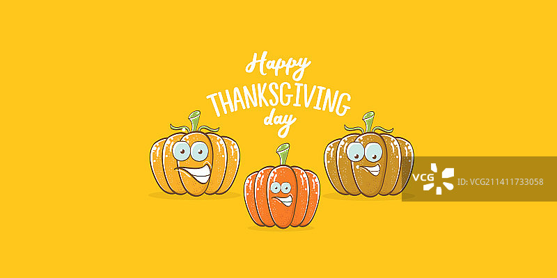有趣的感恩节横幅图片素材