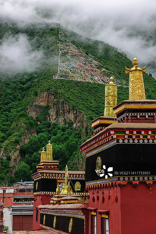 德格印经院图片素材