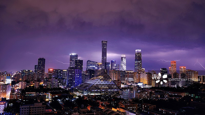 电闪雷鸣图片素材