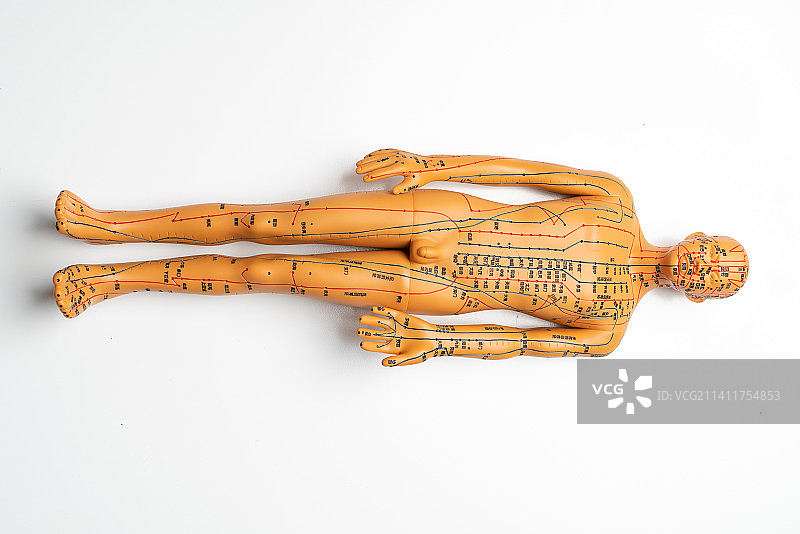 针灸铜模图片素材