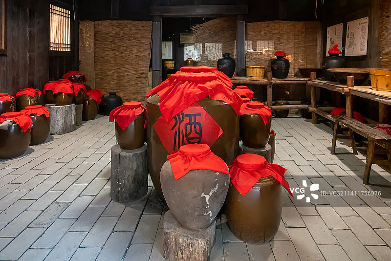 古镇老酒坊图片素材