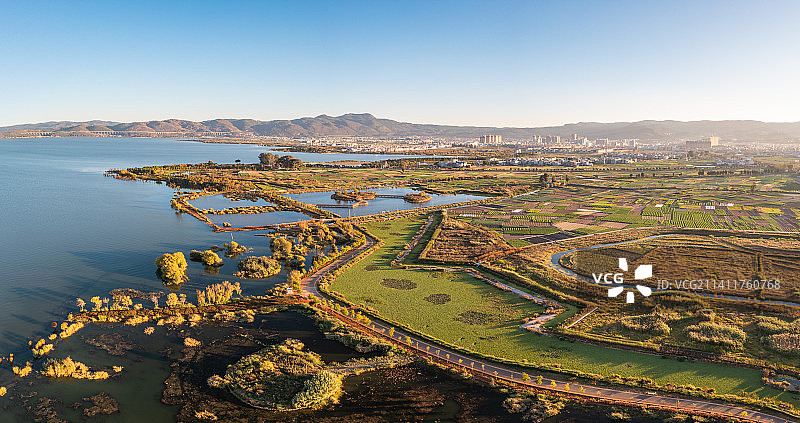 云南玉溪江川区图片素材