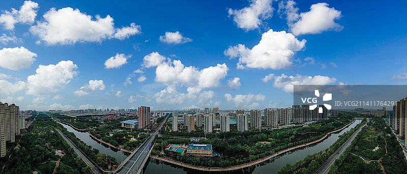 滨州 滨城区 地标 航拍素材 山东 滨州市 城市 商业 风图片素材