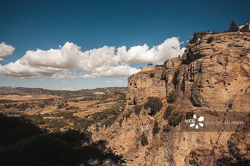 西班牙龙达的风景图片素材