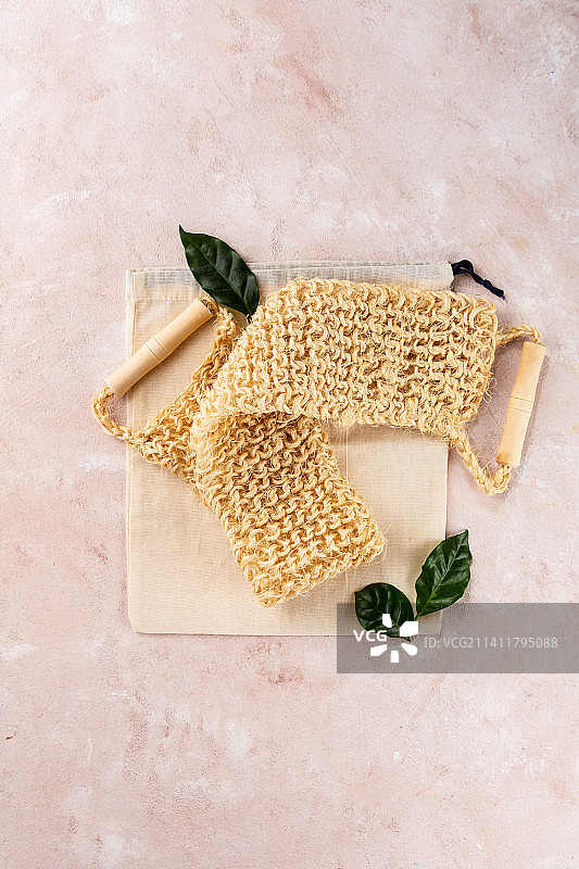 乌克兰无废料清洁布身体护理图片素材