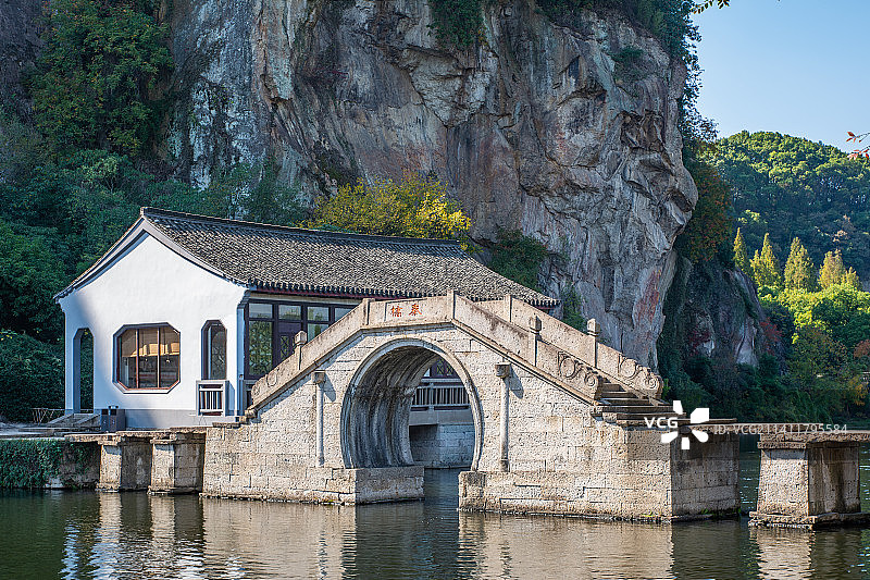 江南园林建筑 绍兴东湖公园 浙江绍兴著名景点 历史遗迹图片素材